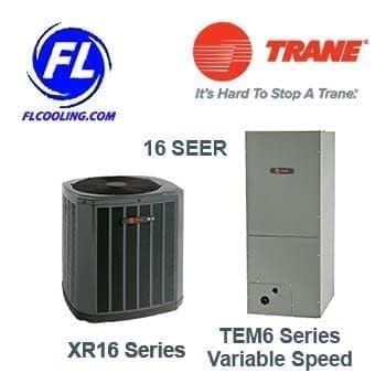 Trane Ton Seer Heat Pump Split System Twr H Tem A B Fl
